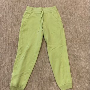 Lululemon sweatpants grass green size 6 or small